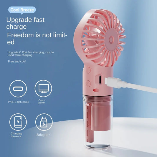 MistBreeze Mini Handheld Fan